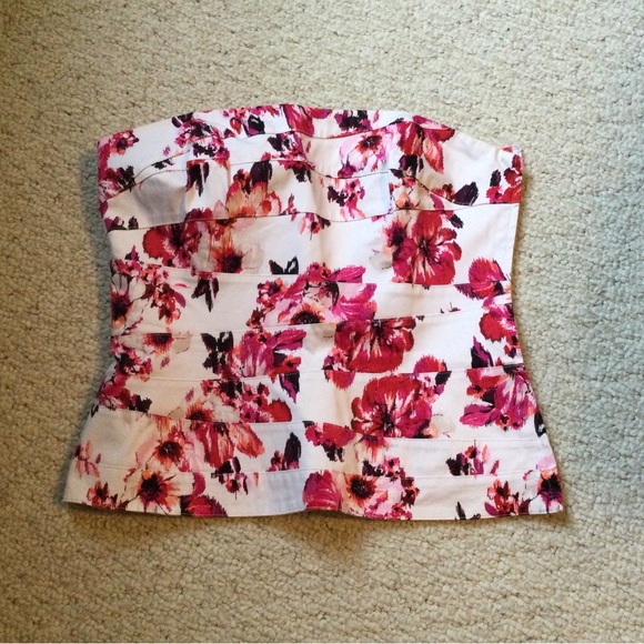 WHBM bustier top - Picture 1 of 6